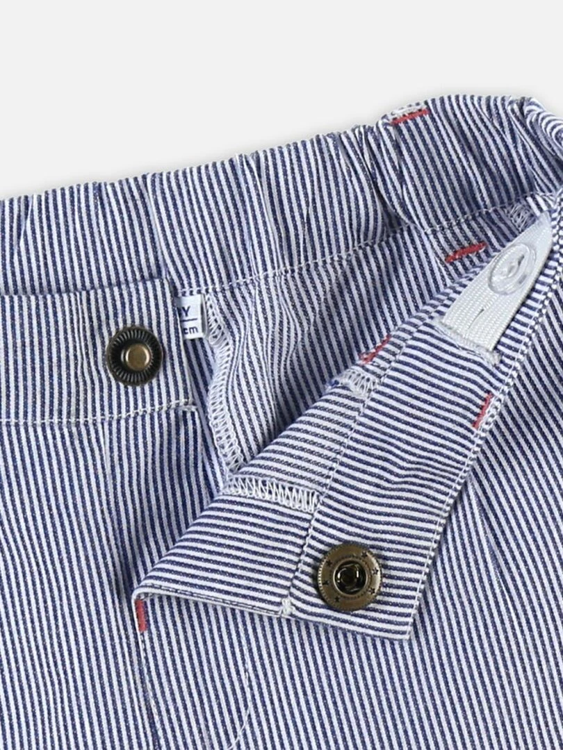 Short rayé  marine/écru   Noukie's   Gris