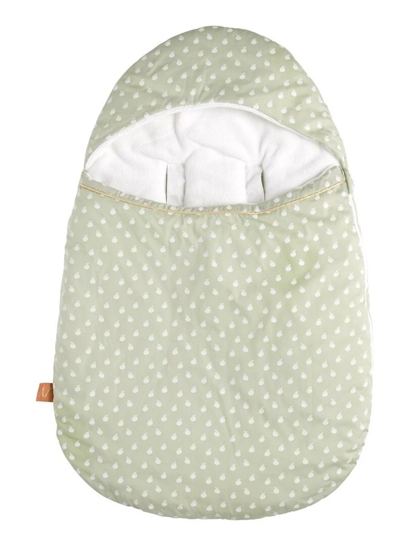 Nid d'ange hiver 5 attaches Vert tilleul SAUTHON Vert tilleul