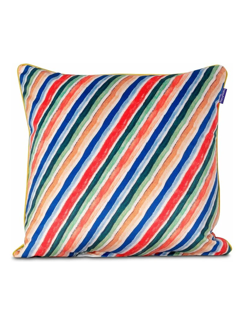 Housse de coussin décoratif Pagoda "Happyfriday" Blanc
