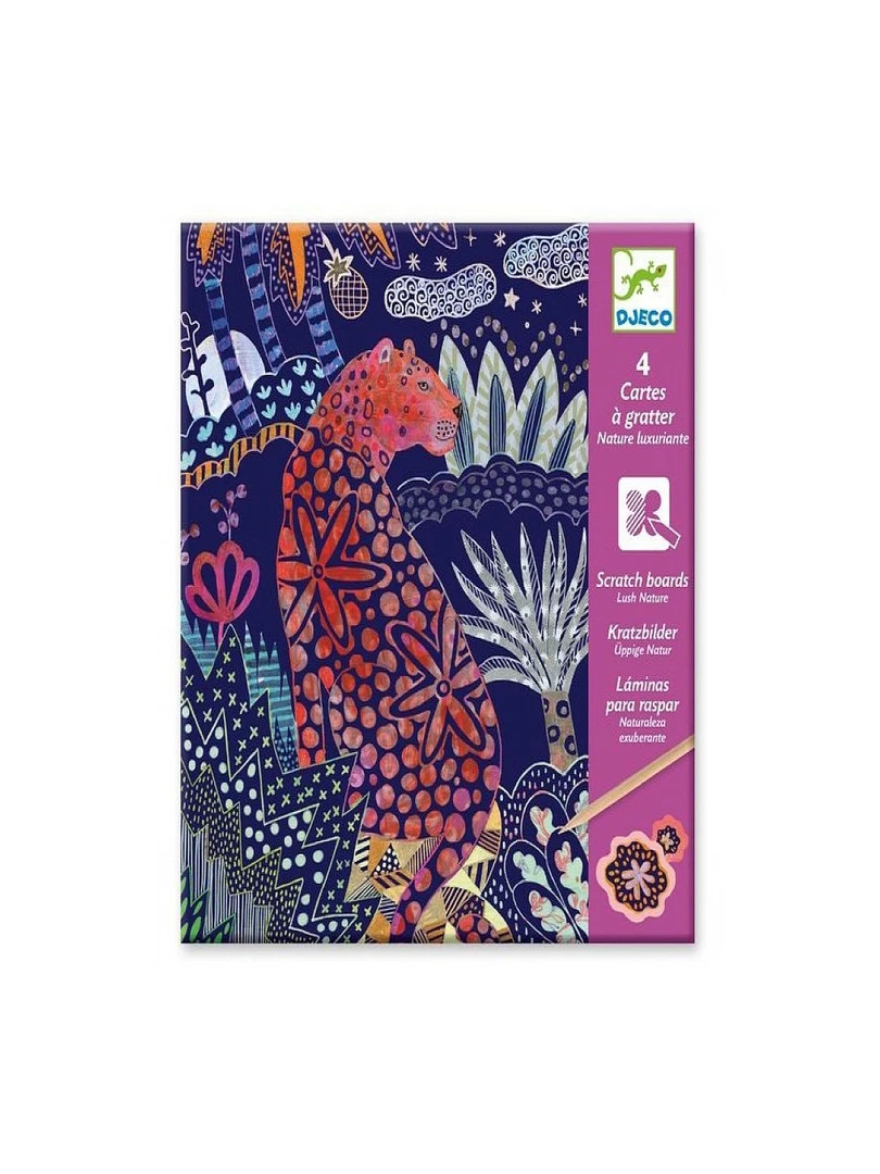 Cartes A Gratter Nature Luxuriante N/A
