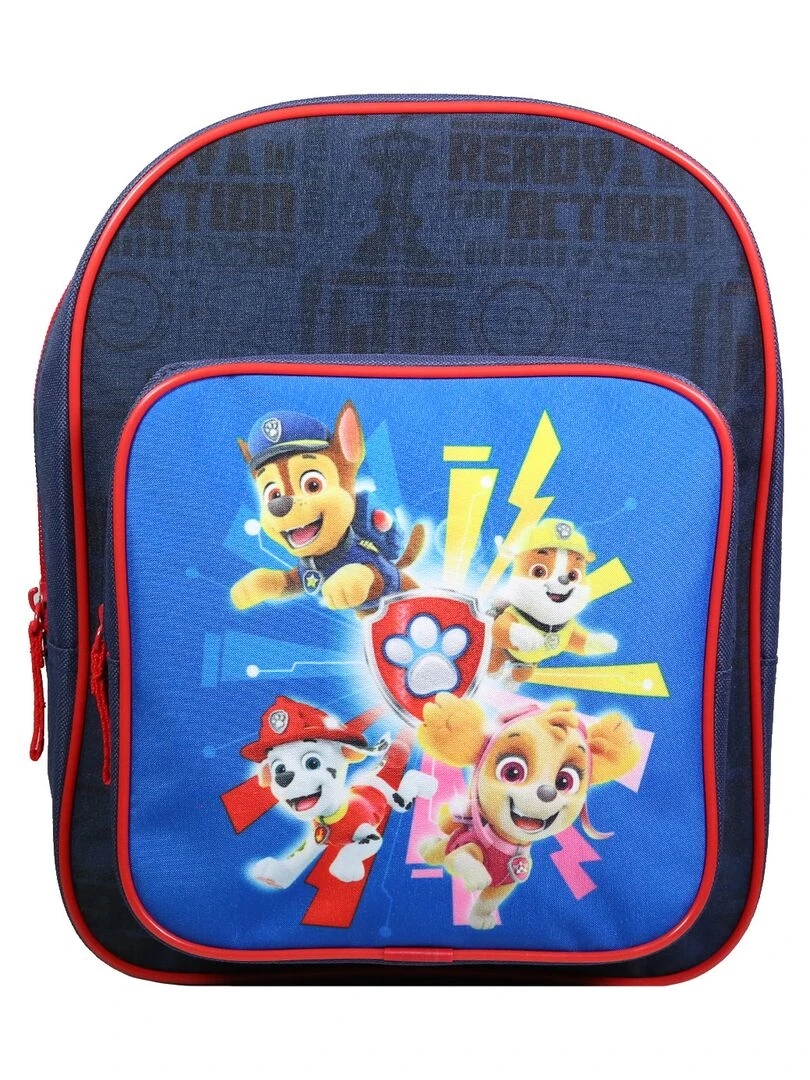 BAGTROTTER Sac à dos 31 cm avec poche maternelle Pat'Patrouille Bleu Bleu