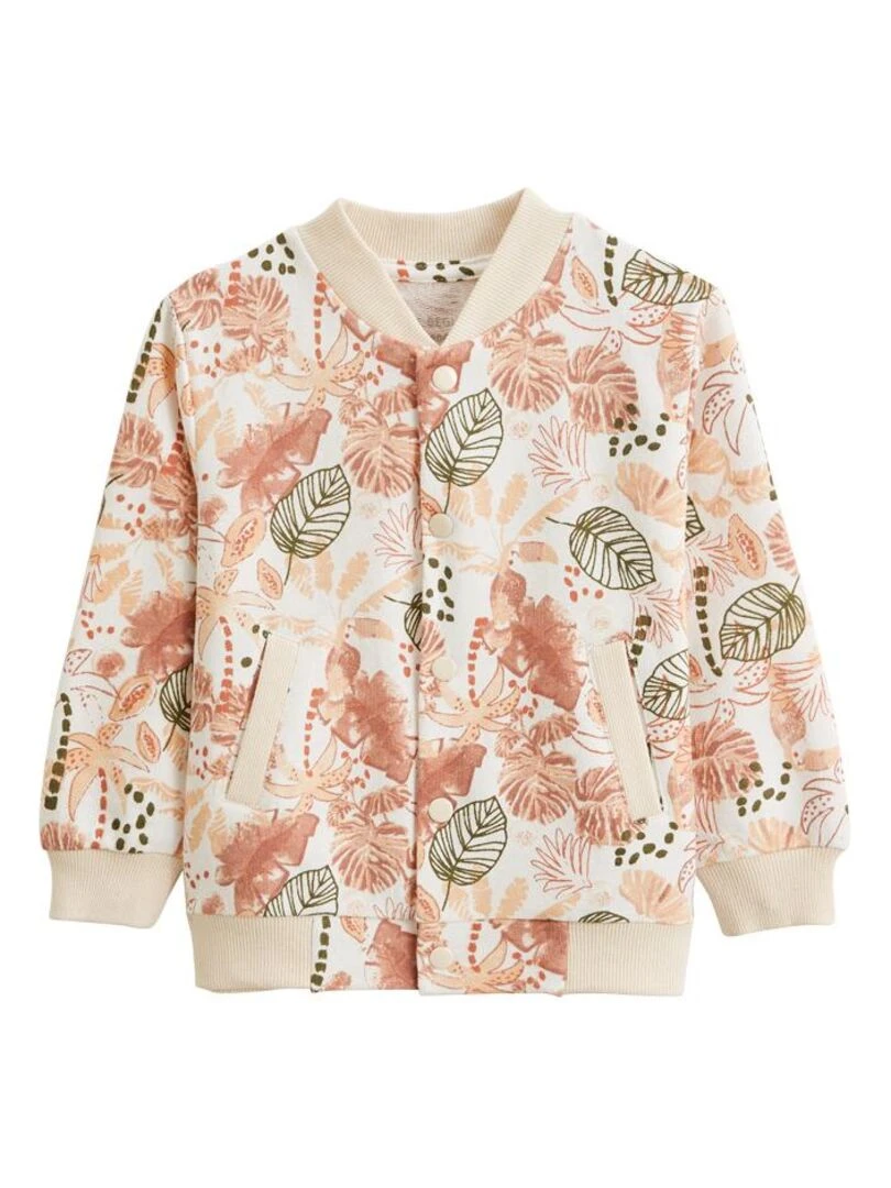 Veste teddy bébé Para Orange