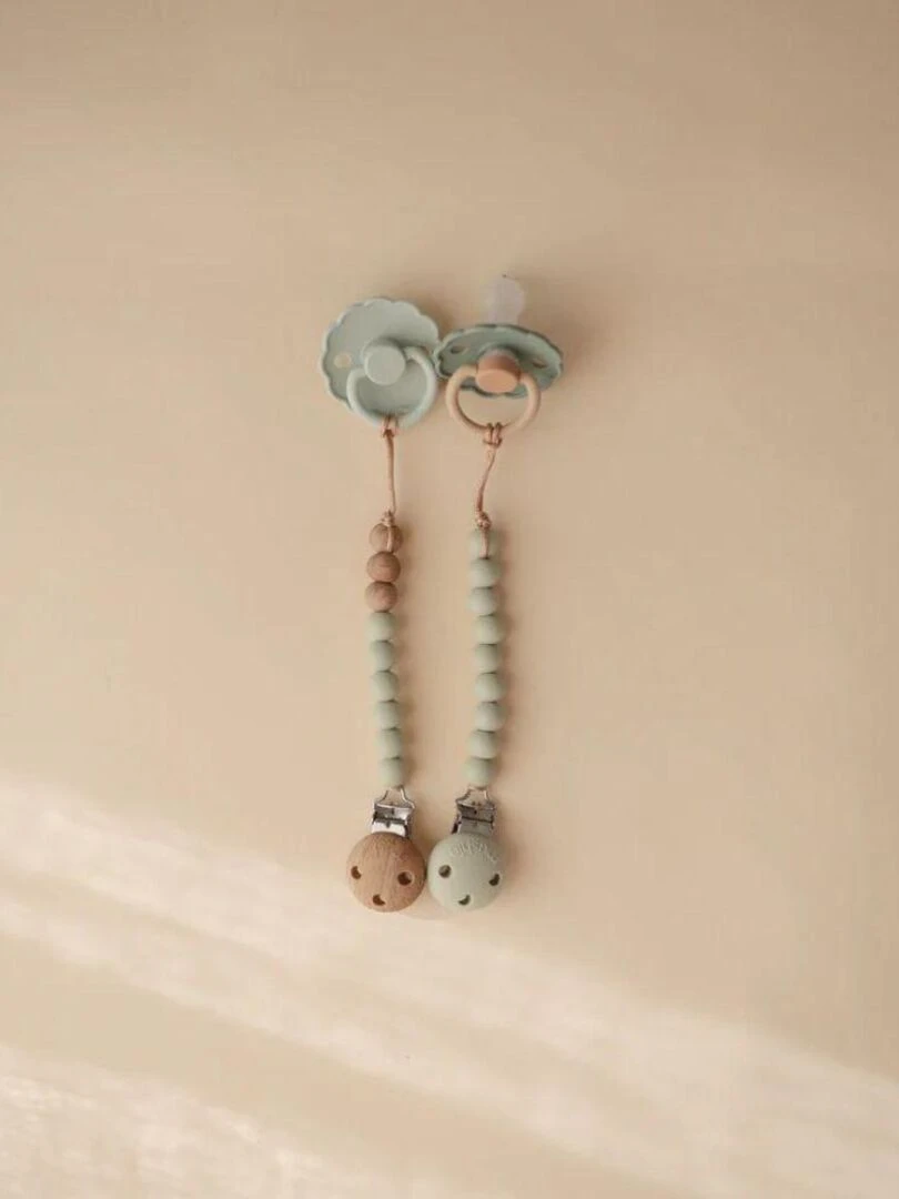 Attache sucette Eva Cloud Bleu
