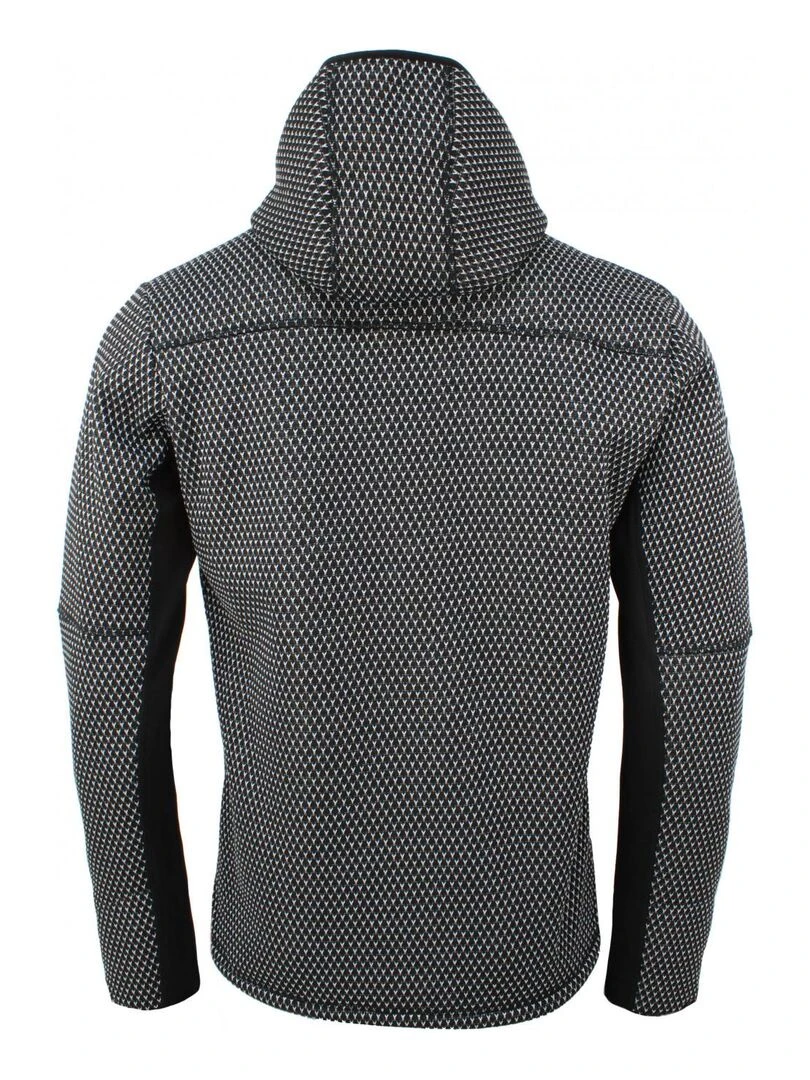Blouson polaire homme CYRUS PEAK MOUNTAIN Noir Noir