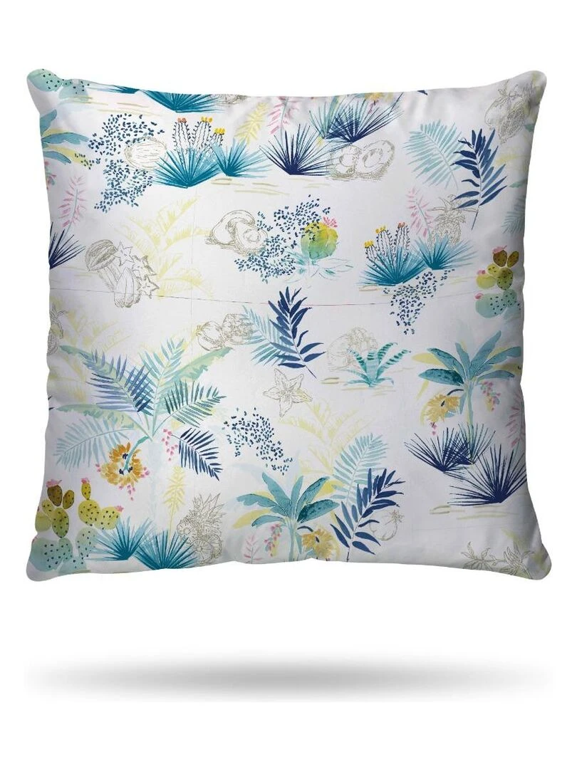 Housse de couette Catimini Oasis 140x200 cm et taie d'oreiller   100% Coton   Blanc