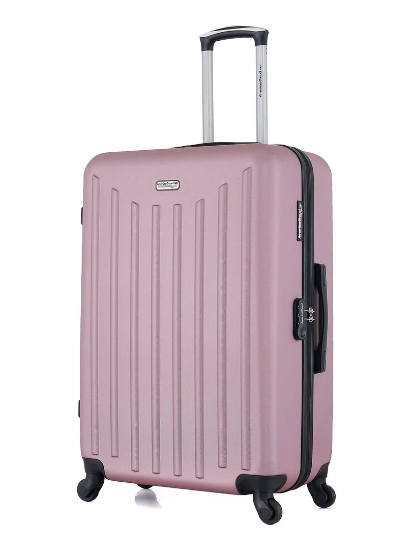 AMERICAN TRAVEL   SET DE 3 VALISES RIGIDES BROOKLYN   Rose
