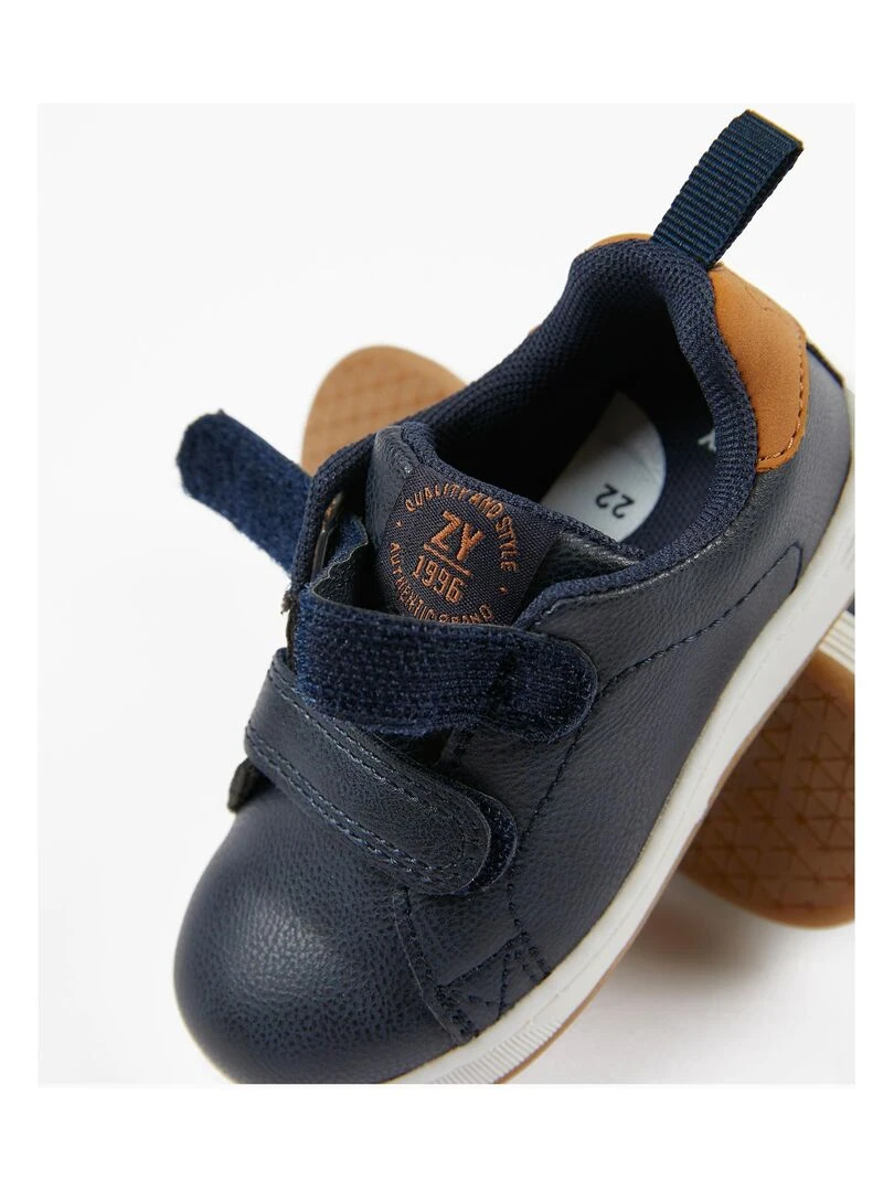 Baskets Bébé Garçon 'ZY 1996'  READY PLAYER   Bleu foncé