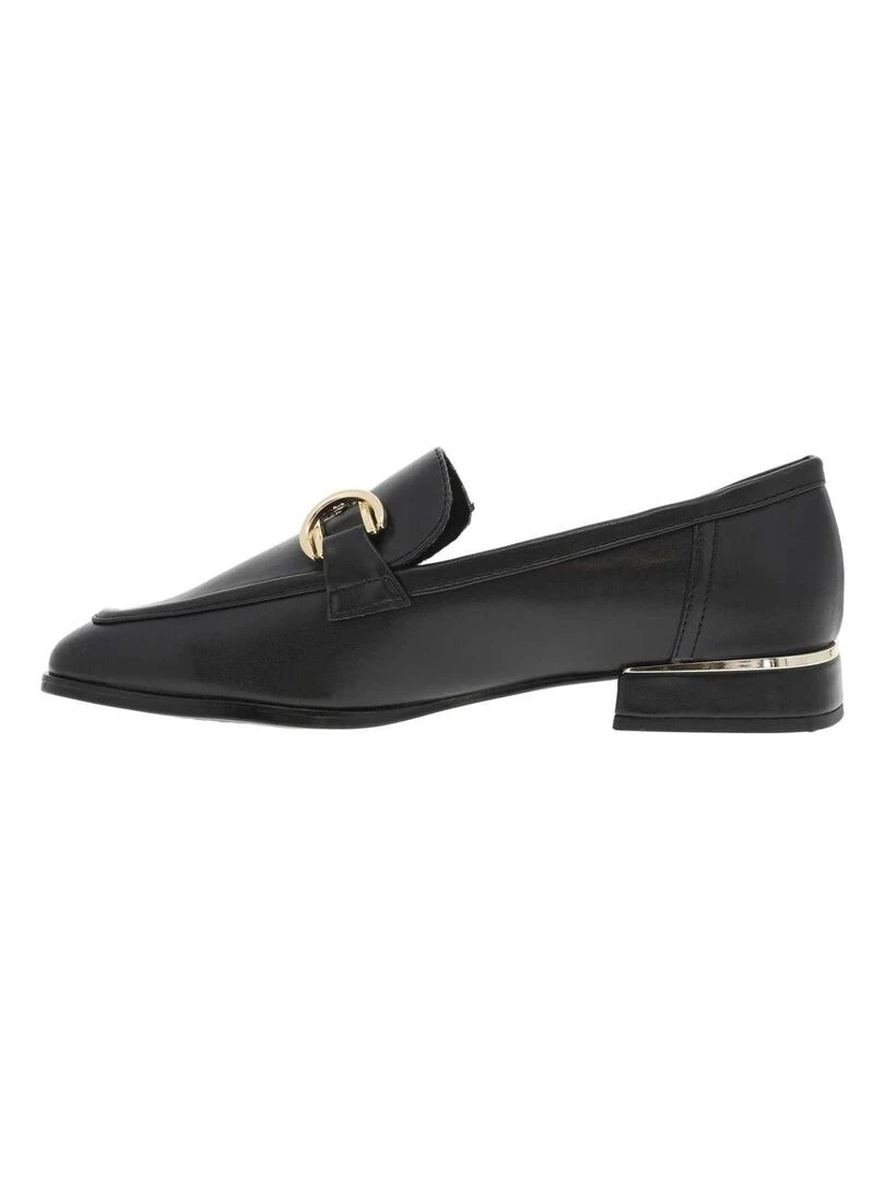 MARCO TOZZI   Mocassins talon plat   Noir