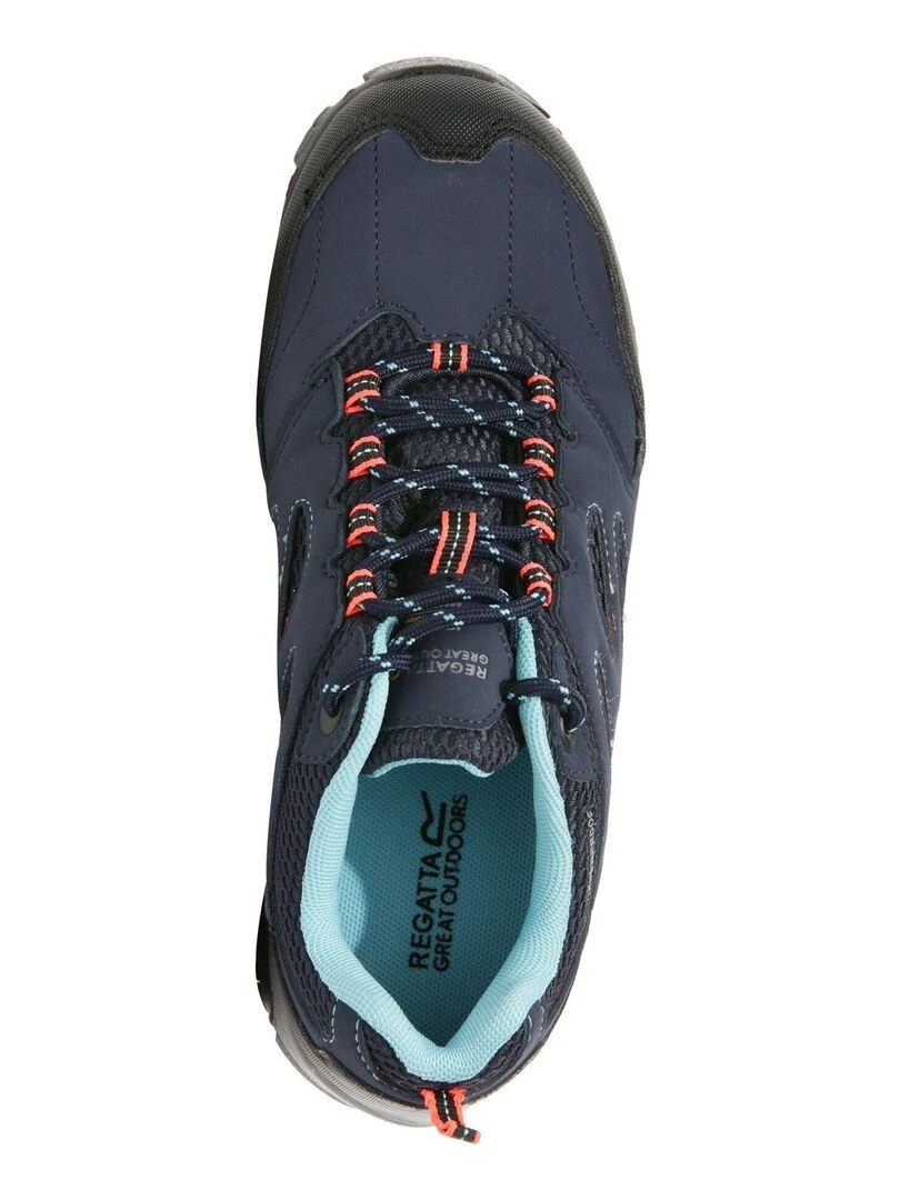 Regatta   Chaussures de randonnée HOLCOMBE   Bleu Rouge