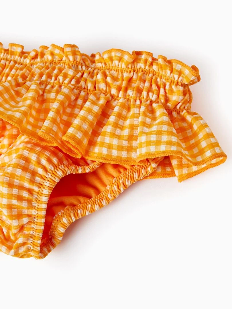 Maillot de bain Vichy pour Bébé Fille  MATISSE   Jaune