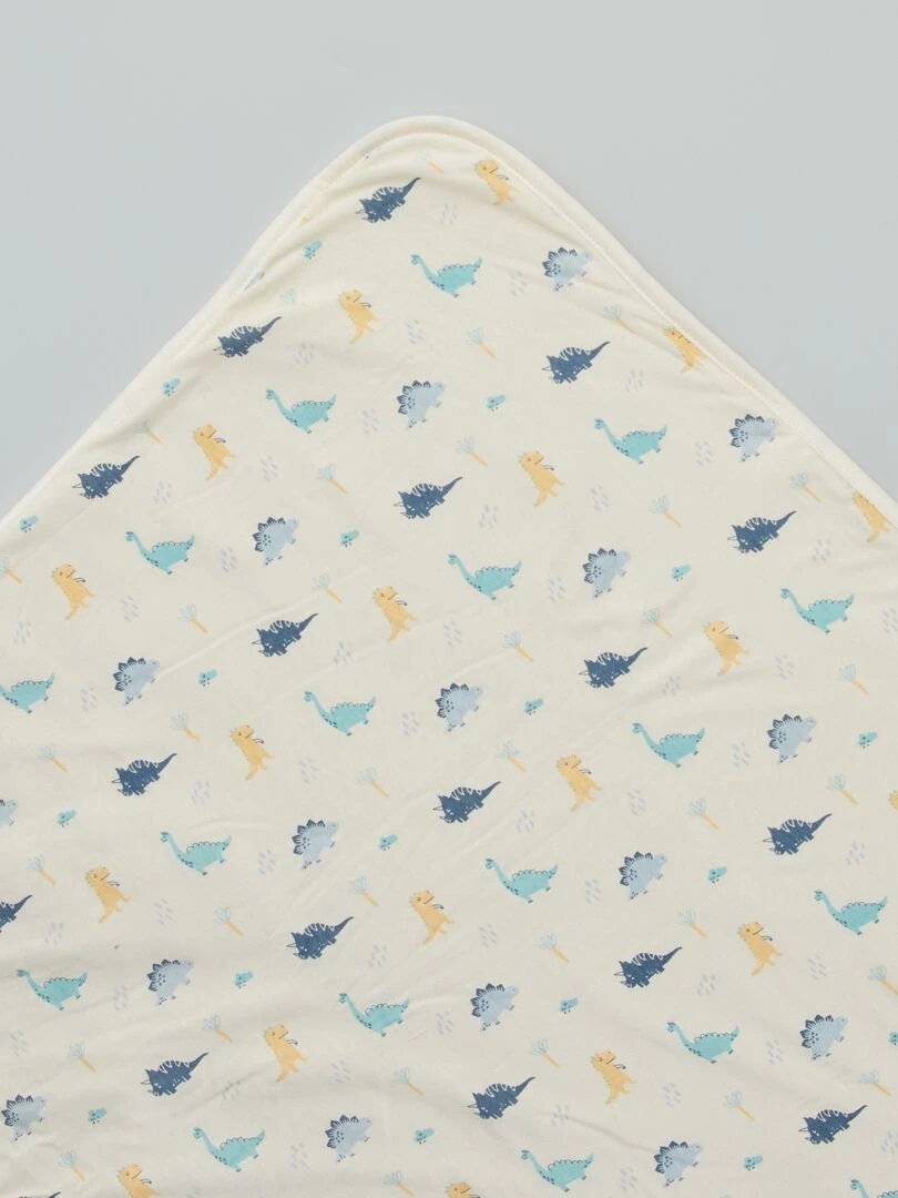 Couverture en jersey   Blanc 'dino'