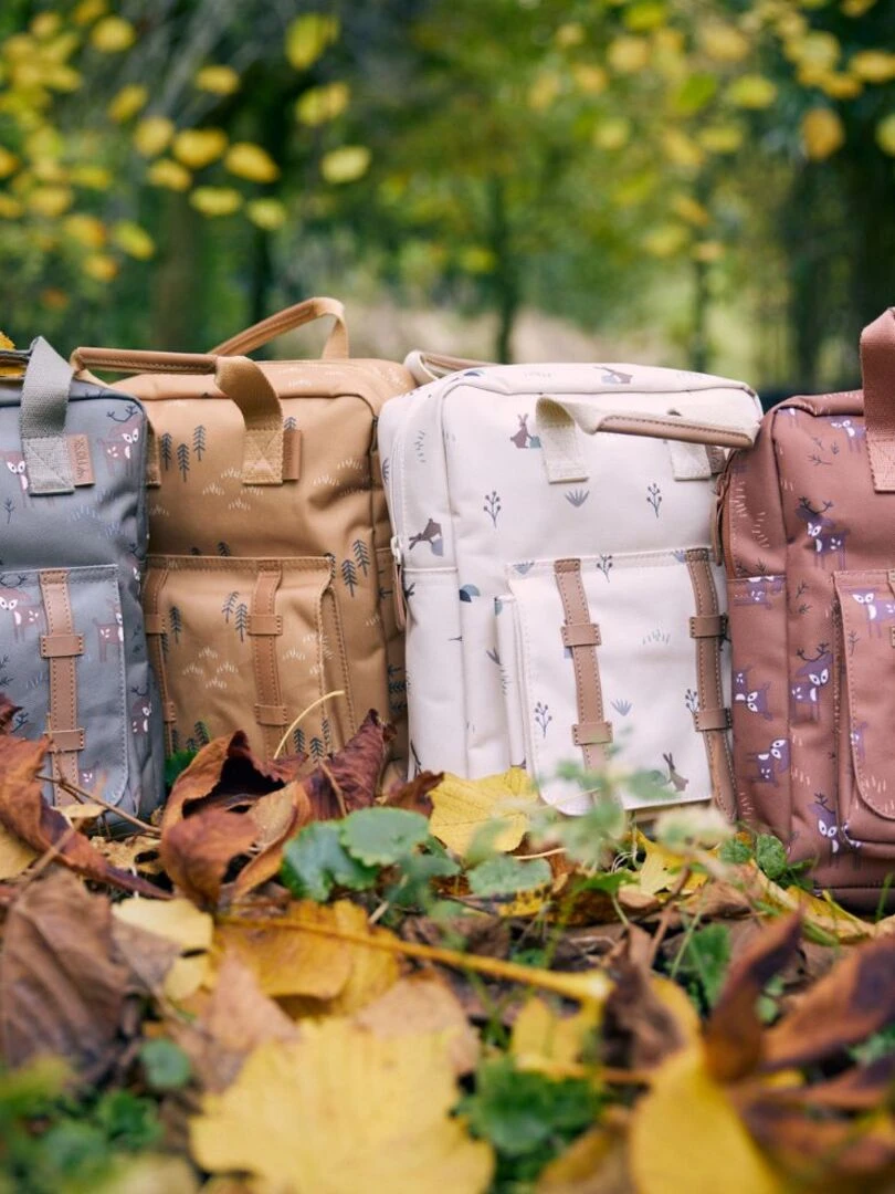 Sac à dos enfant Lapin sable   Ecru