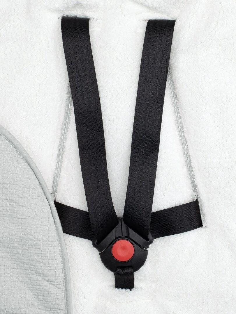 Bemini Nid d'ange doublé Pady tetra jersey et teddy   Gris