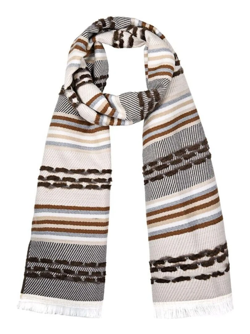 Echarpe Aja Fabriqué en France Beige