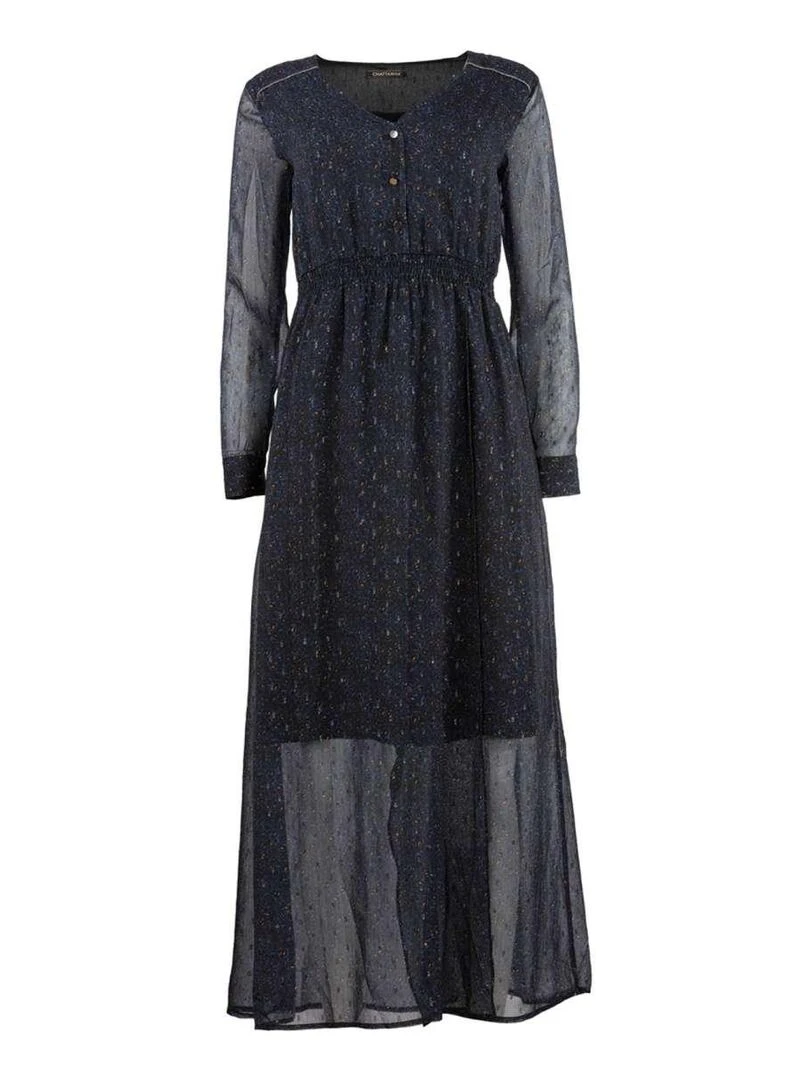 CHATTAWAK Robe MAGNOLIA évasée Bleu