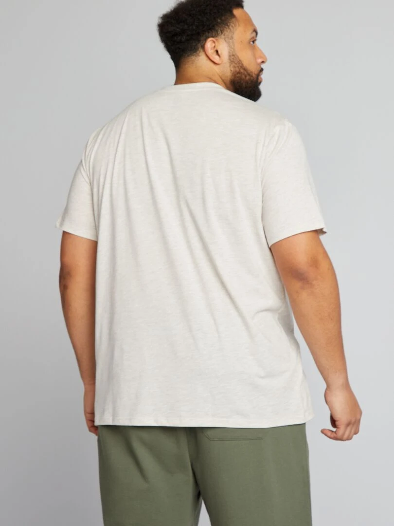 T shirt 'Volkswagen' à col rond   Beige