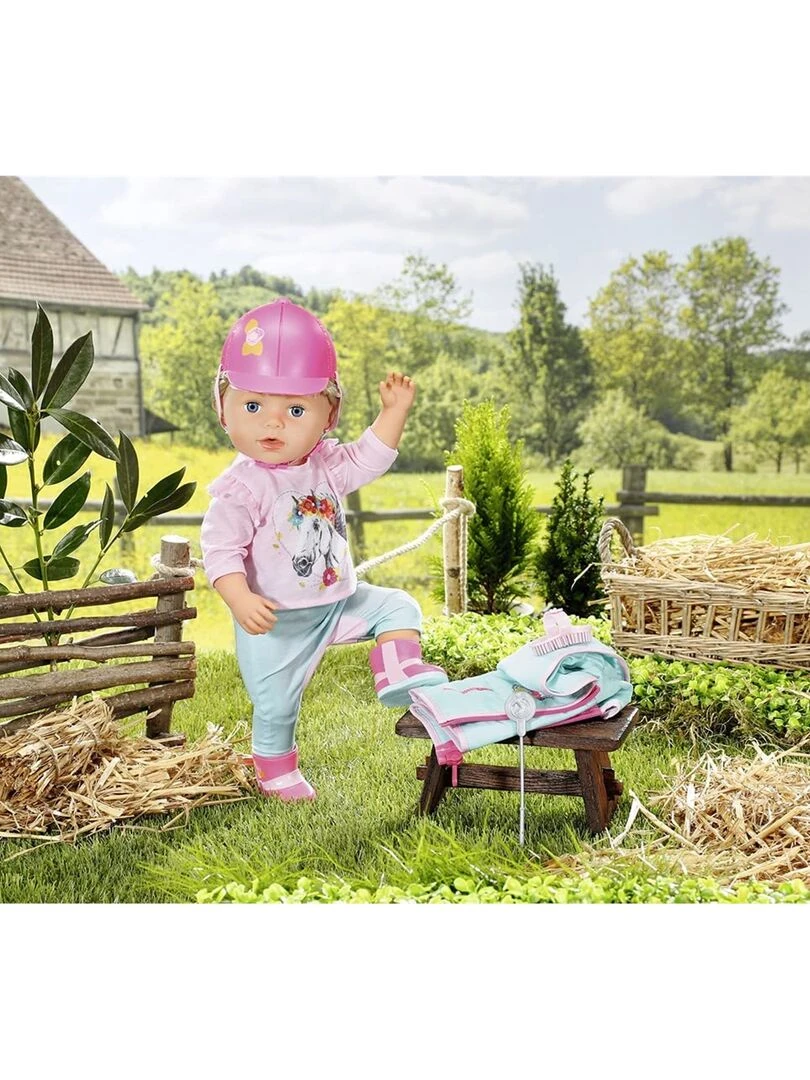 Baby born Deluxe Ensemble d'équitation   N/A