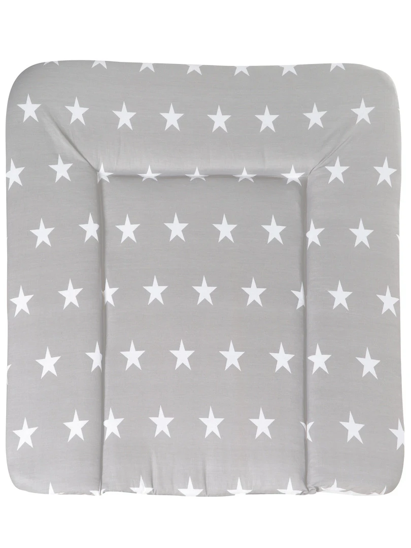ROBA Matelas À Langer "Little Stars" 85x75 Film Sans Phtalate Gris