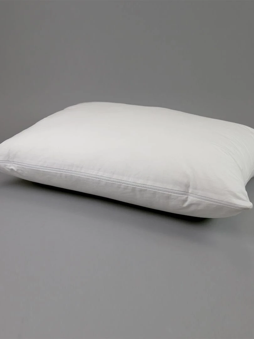 DODO Oreiller Réglable 2 en 1 Confort Moelleux ou Ferme Blanc