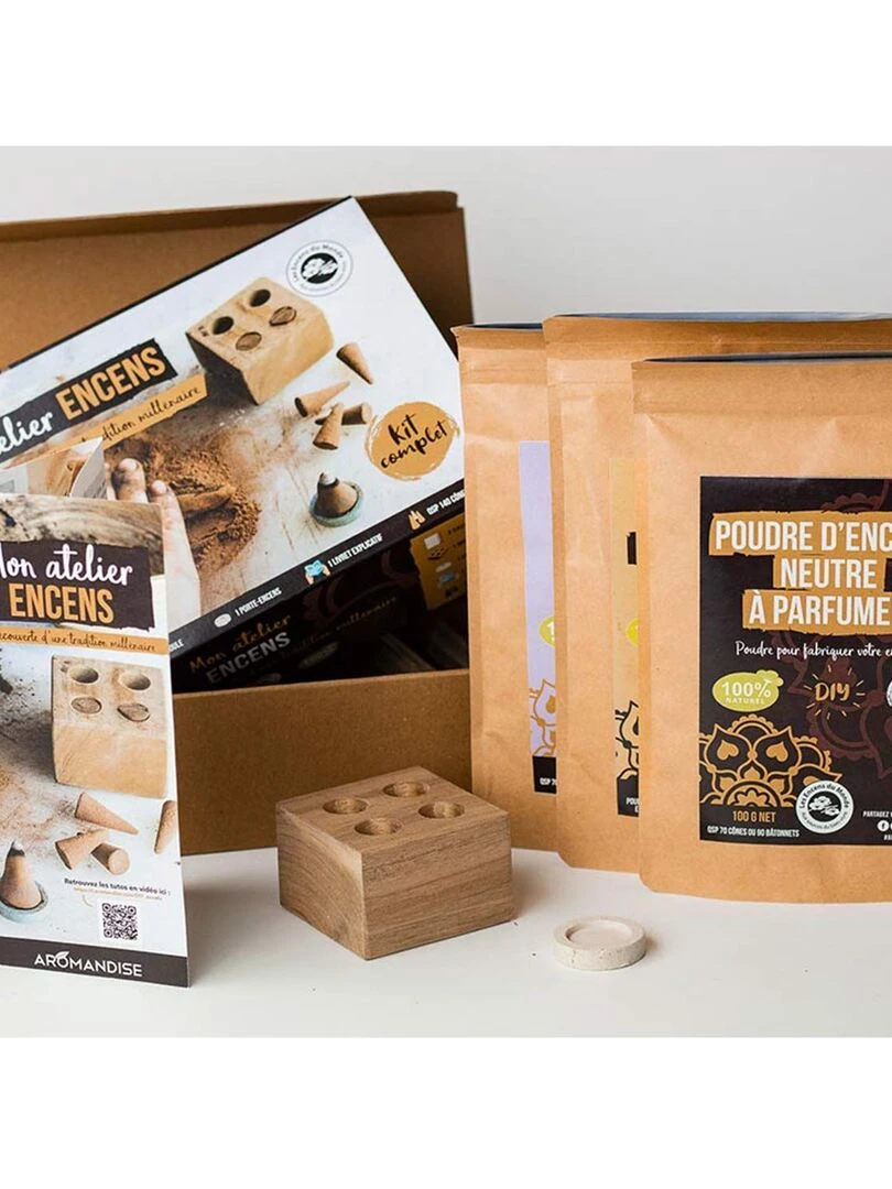Coffret DIY fabriquer ses cônes d'encens N/A