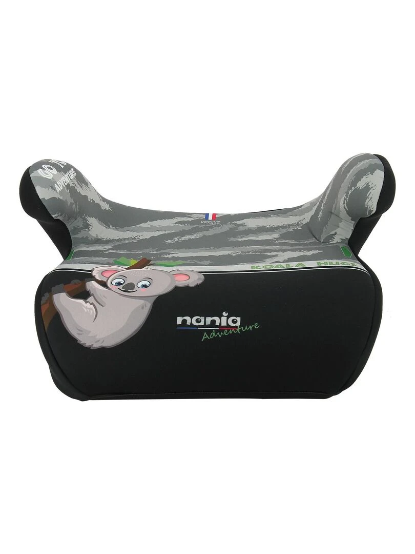 Nania – Rehausseur isofix ALPHIX 126 150 cm R129 i Size – De 8 à 12 ans – Fabrication Française Gris