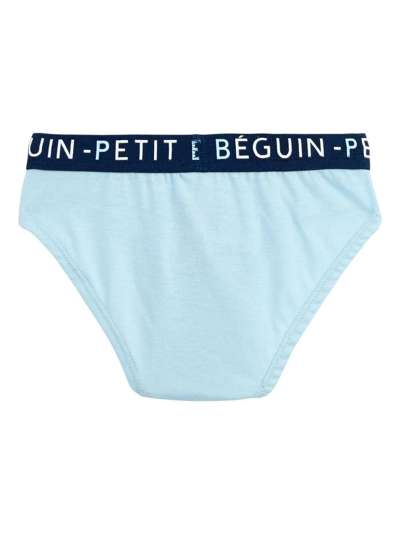 Lot de 3 slips garçon Samuel   Bleu