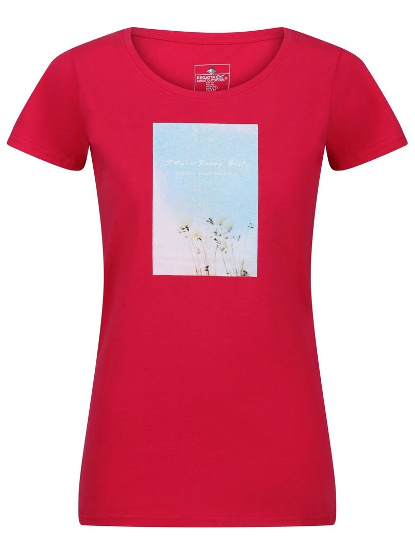 Regatta   T shirt BREEZED   Fluo