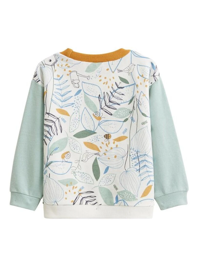 Sweat shirt bébé Garden Party Vert