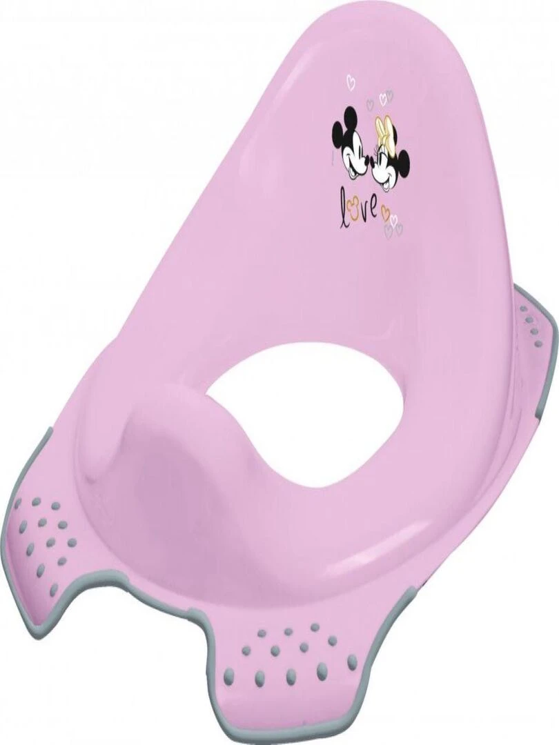 REDUCTEUR DE TOILETTES ANTIDERAPANT DISNEY "MINNIE" Rose