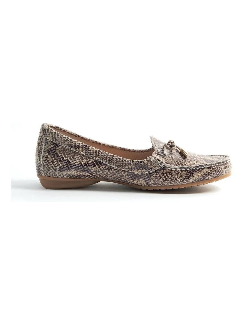Mocassin   Modele Carmen   Marron