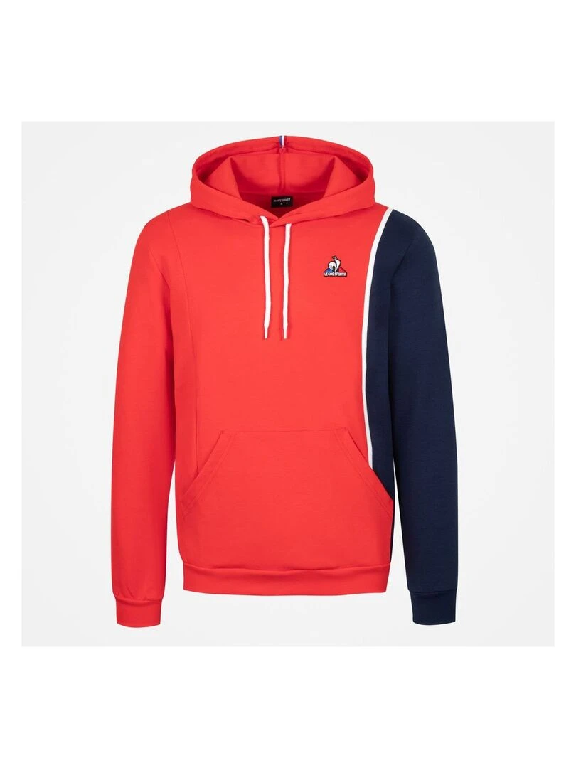 Sweatshirt capuche 'Le Coq Sportif' 'Saison 1 N°1 M' Rouge