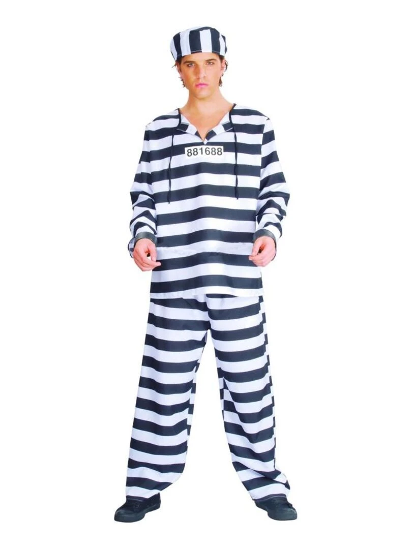Déguisement Prisonnier Homme Blanc