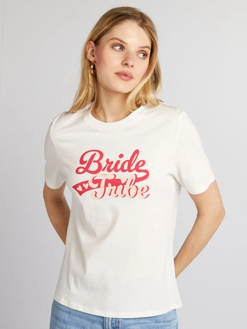 Tee shirt spécial EVJF   Bride tribe