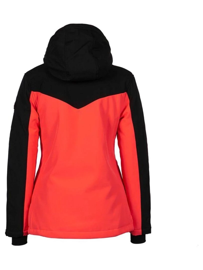 Blouson de ski femme AFLIGHT Noir Orange