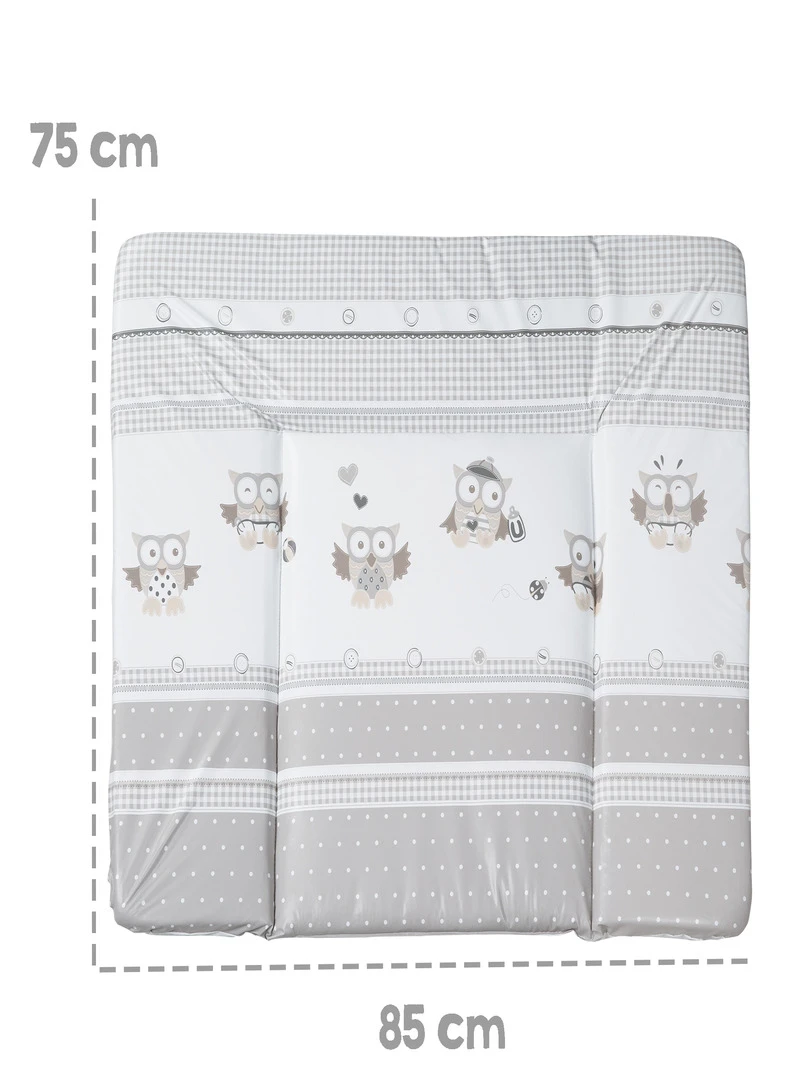 ROBA Matelas À Langer "Eulebabys"   85x75   En Film Sans Phtalate   Gris