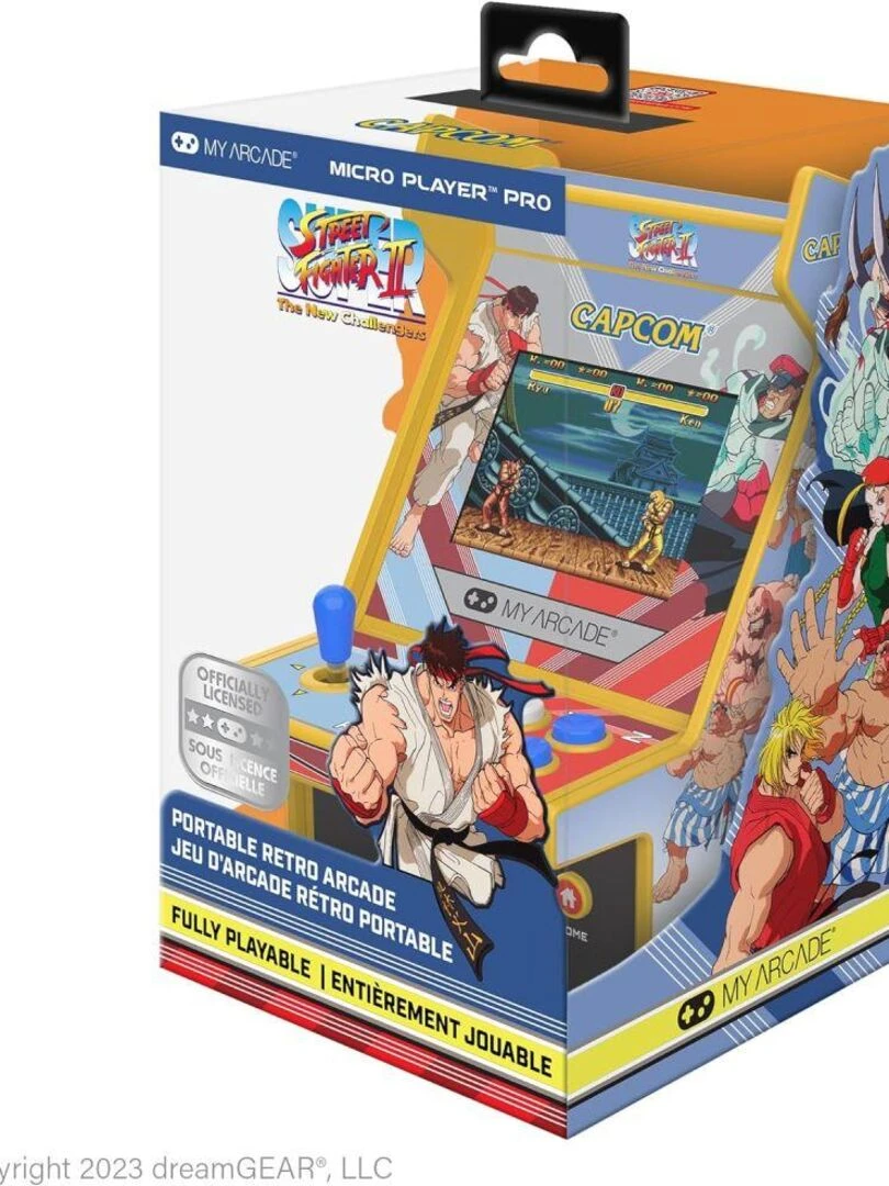 Micro Player STREET FIGHTER Mini Borne My Arcade N/A