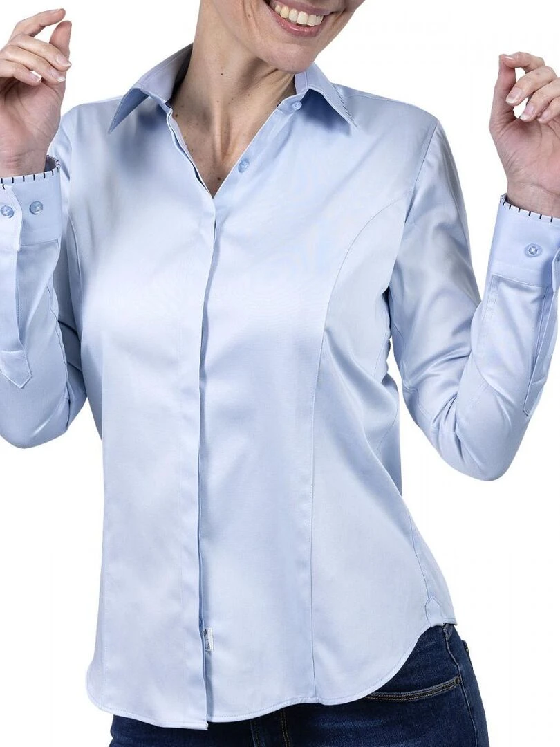 Chemise femme mode MARINA   Bleu