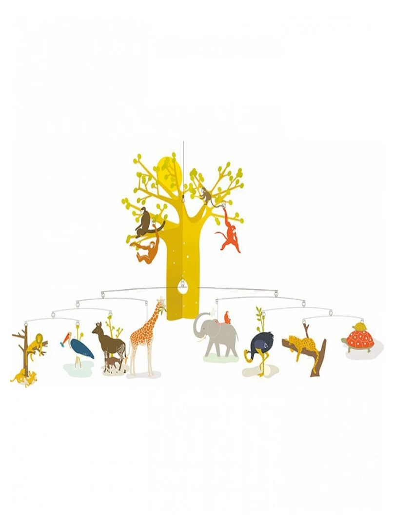 Mobile La Savane Africaine Jaune