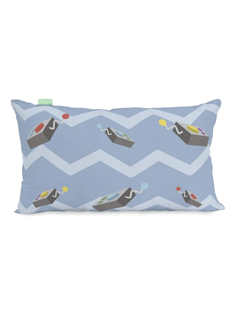Housse de coussin Beep "Happyfriday"   Blanc