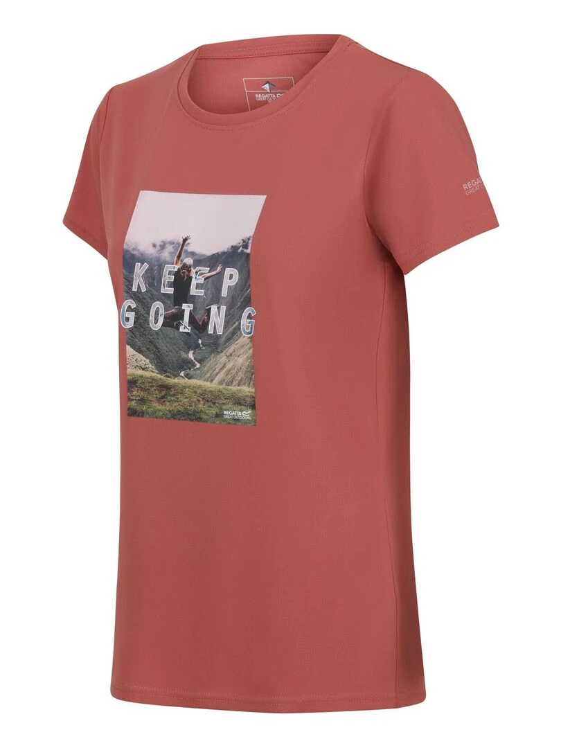 Regatta   T shirt FINGAL KEEP GOING   Mauve