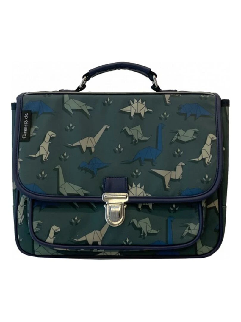 Cartable maternelle Dinogami Vert