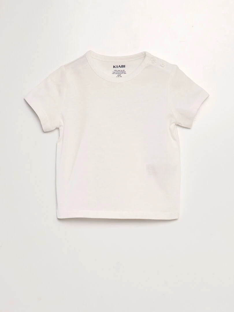 Lot de 2 t shirts   Blanc