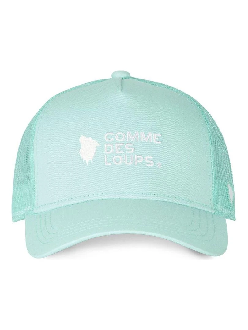 Casquette avec filet uni Class Comme Des Loups Bleu turquoise
