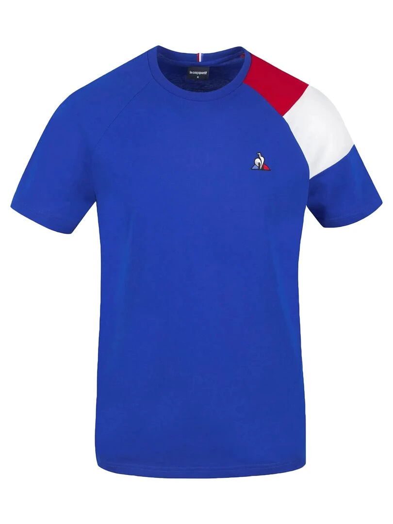T shirt Le Coq Sportif ESS Tee SS N°10 M Bleu