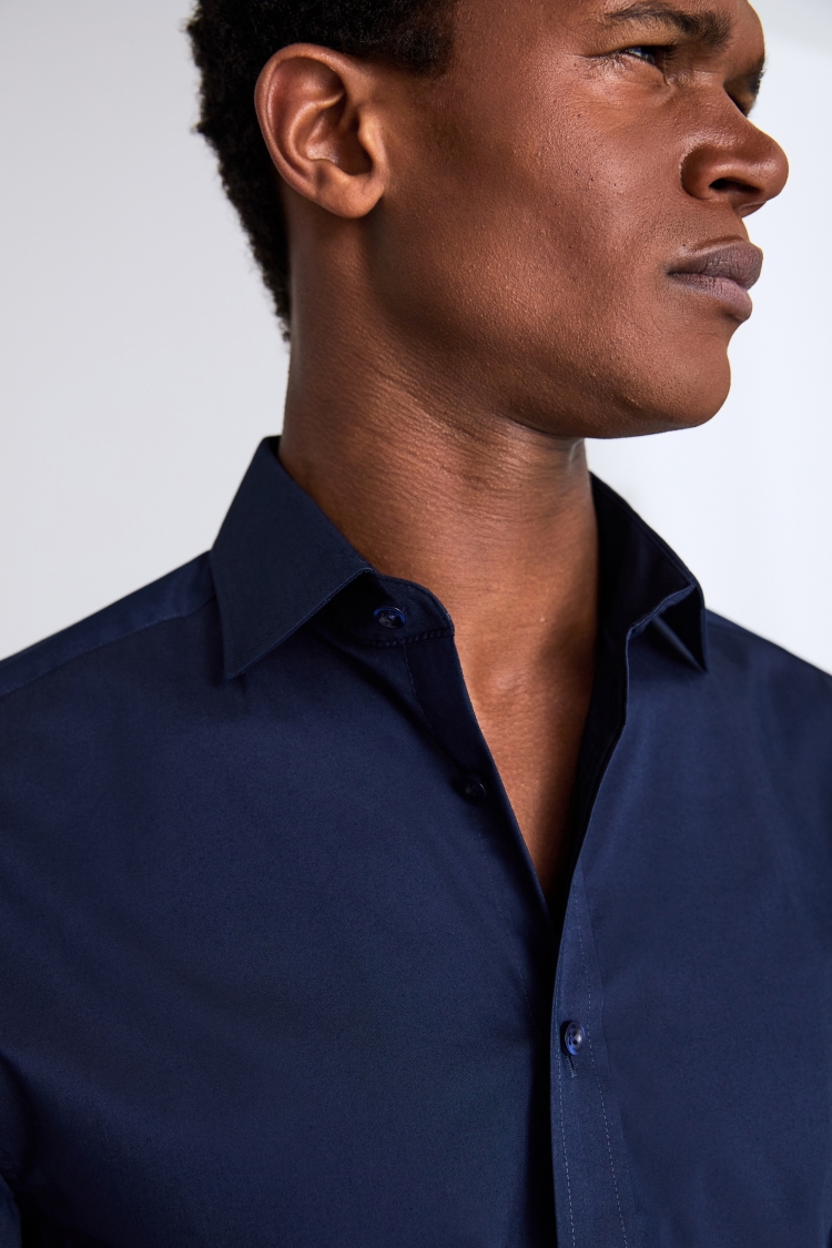Slim Fit Pink Royal Oxford Non-Iron Shirt   Buy Online at Moss