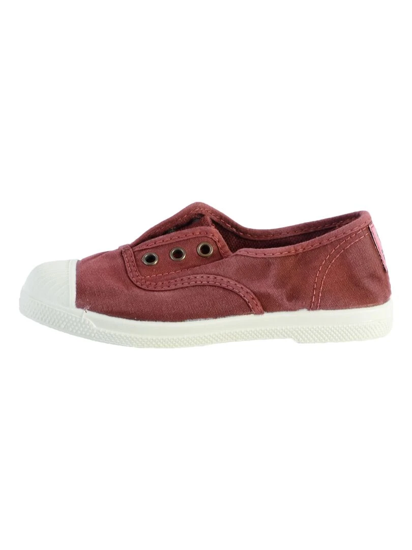 Tennis Eco Responsable Enfant Natural World Ingles Rouge