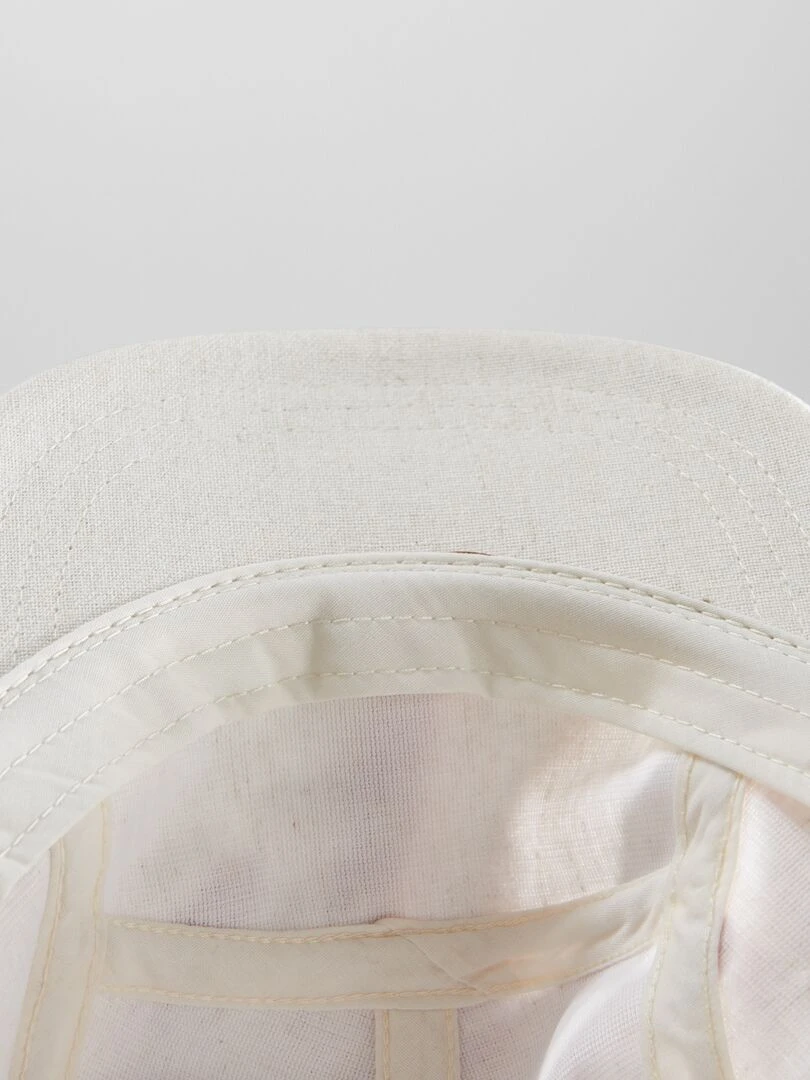 Casquette en toile   Beige