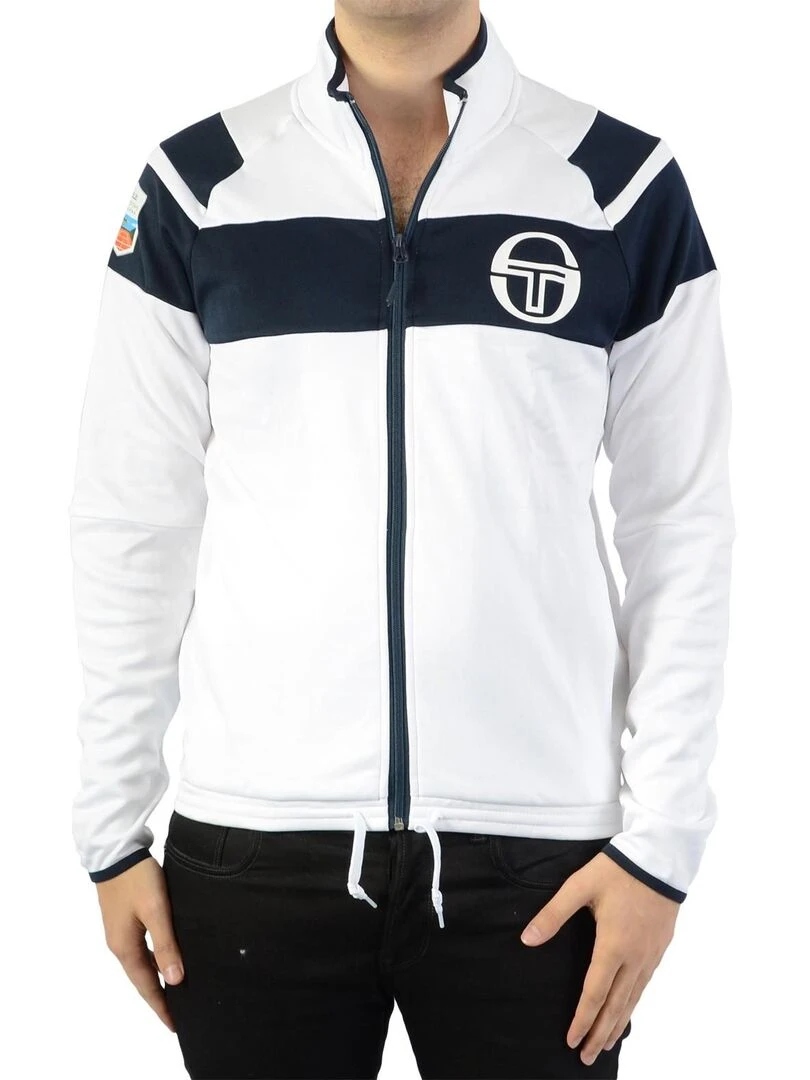 Sweat Sergio Tacchini CoilerMCStaff Tracktop 37996 Blanc
