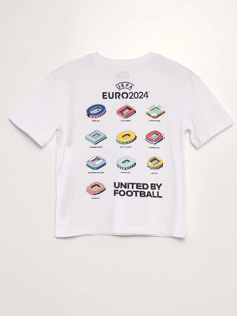 T shirt Euro 2024   Blanc