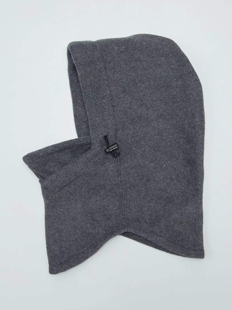 Cagoule en polaire Noir